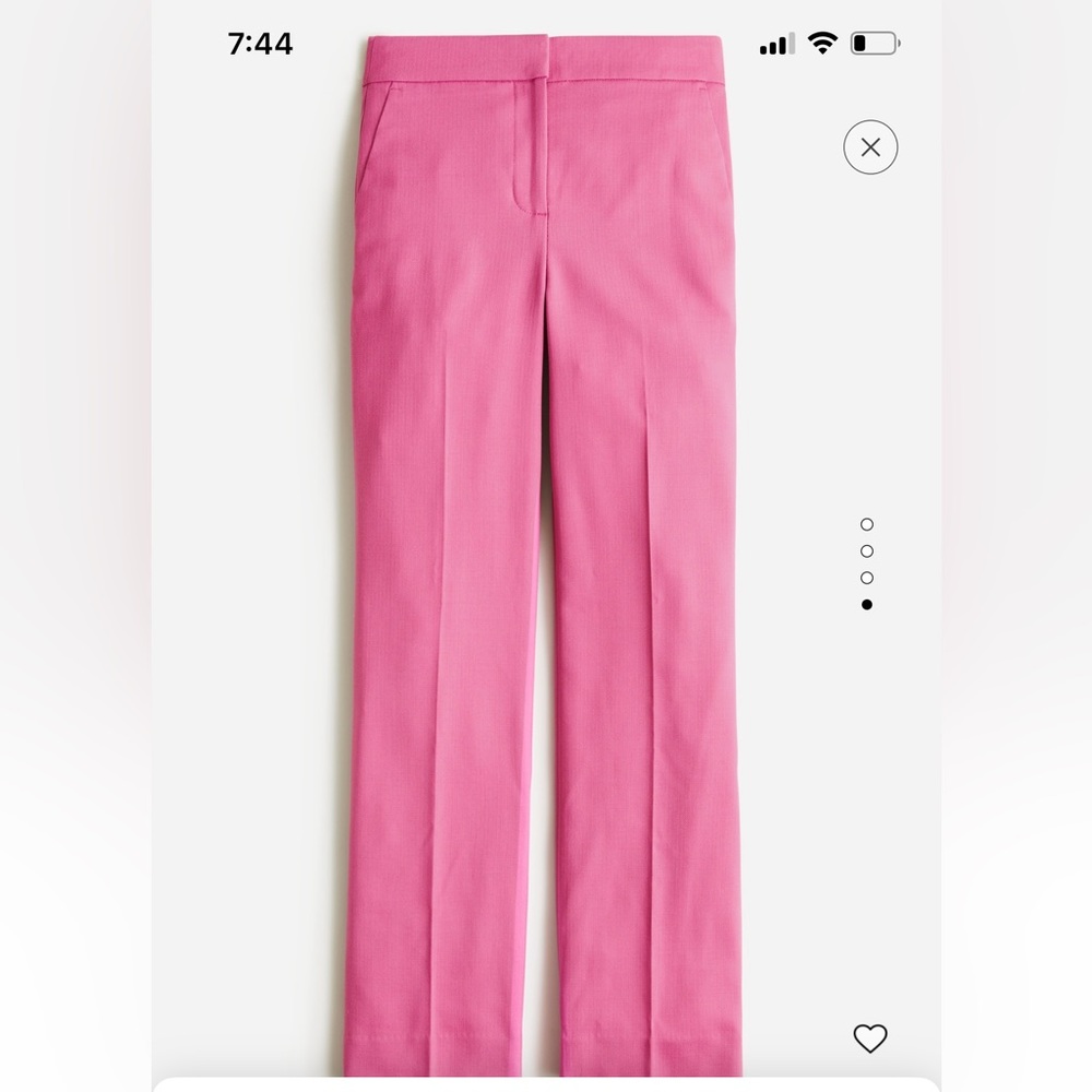 J. Crew Pink Trousers - Picture 4 of 5